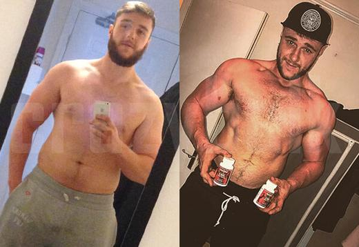 Crazy bulk stack before and after